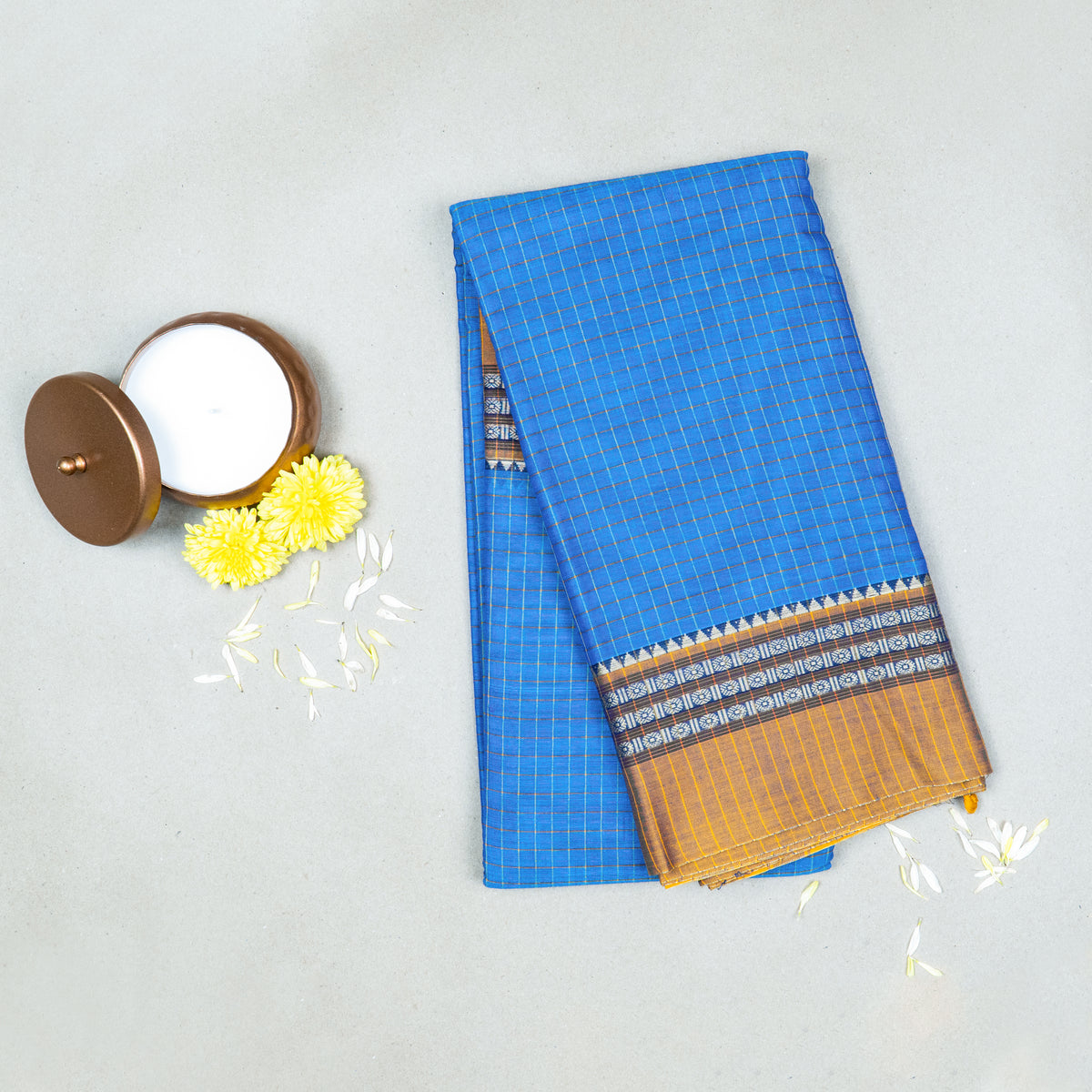 Blue Madurai Cotton