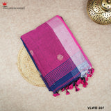 PURE HANDLOOM LINEN SAREE
