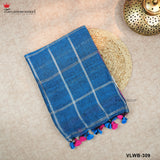 PURE HANDLOOM LINEN SAREE