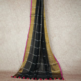 PURE HANDLOOM LINEN SAREE