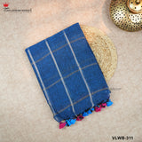 PURE HANDLOOM LINEN SAREE