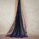 PURE HANDLOOM LINEN SAREE