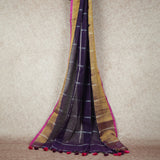 PURE HANDLOOM LINEN SAREE