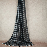 PURE HANDLOOM LINEN SAREE