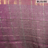 PURE HANDLOOM LINEN SAREE