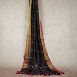 PURE HANDLOOM LINEN SAREE