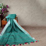 PURE HANDLOOM LINEN SAREE