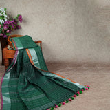 PURE HANDLOOM LINEN SAREE