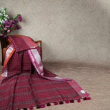 PURE HANDLOOM LINEN SAREE