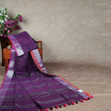 PURE HANDLOOM LINEN SAREE