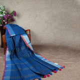 PURE HANDLOOM LINEN SAREE
