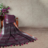 PURE HANDLOOM LINEN SAREE