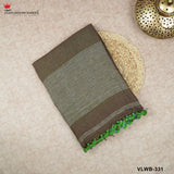 PURE HANDLOOM LINEN SAREE