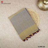 PURE HANDLOOM LINEN SAREE