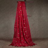 JUTE EMBROIDERY SAREE
