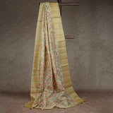 JUTE EMBROIDERY SAREE
