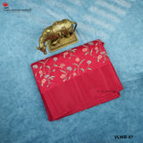 JUTE EMBROIDERY SAREE