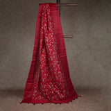 JUTE EMBROIDERY SAREE