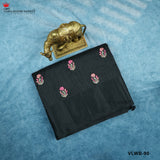 JUTE EMBROIDERY SAREE