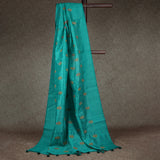 JUTE EMBROIDERY SAREE
