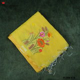 COTTON LINEN SAREE