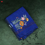COTTON LINEN SAREE