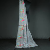 COTTON LINEN SAREE