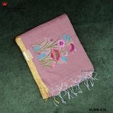 COTTON LINEN SAREE