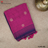 PURE HANDLOOM LINEN SAREE
