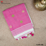 PURE HANDLOOM LINEN SAREE