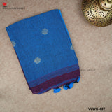 PURE HANDLOOM LINEN SAREE