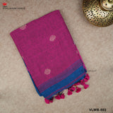 PURE HANDLOOM LINEN SAREE