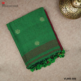 PURE HANDLOOM LINEN SAREE
