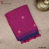 PURE HANDLOOM LINEN SAREE