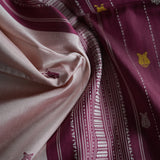 BERHAMPURI DOUBLE PALLA SILK SAREE